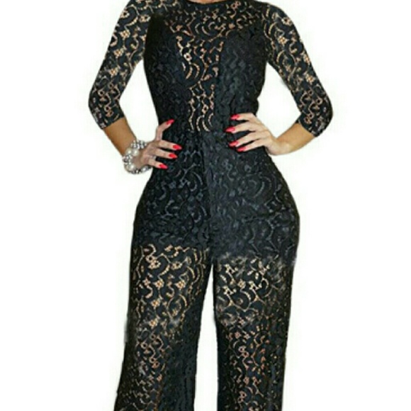 Lace jumpsuit