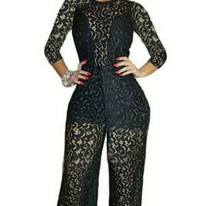 Lace jumpsuit