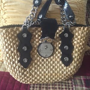 MICHAEL KORS STRAW BAG