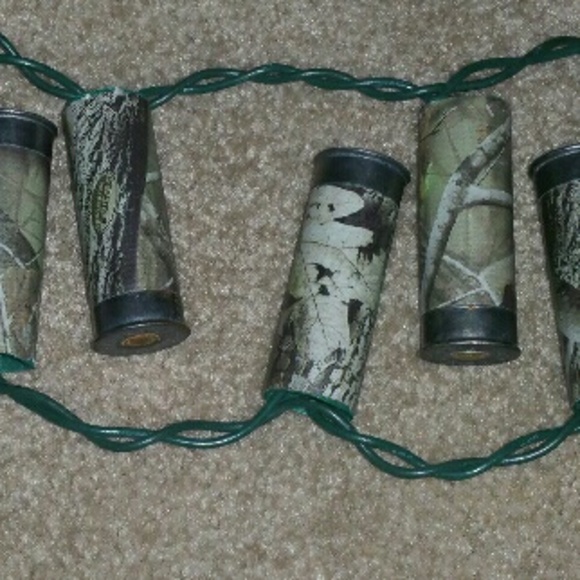 Camo LED patio lights
