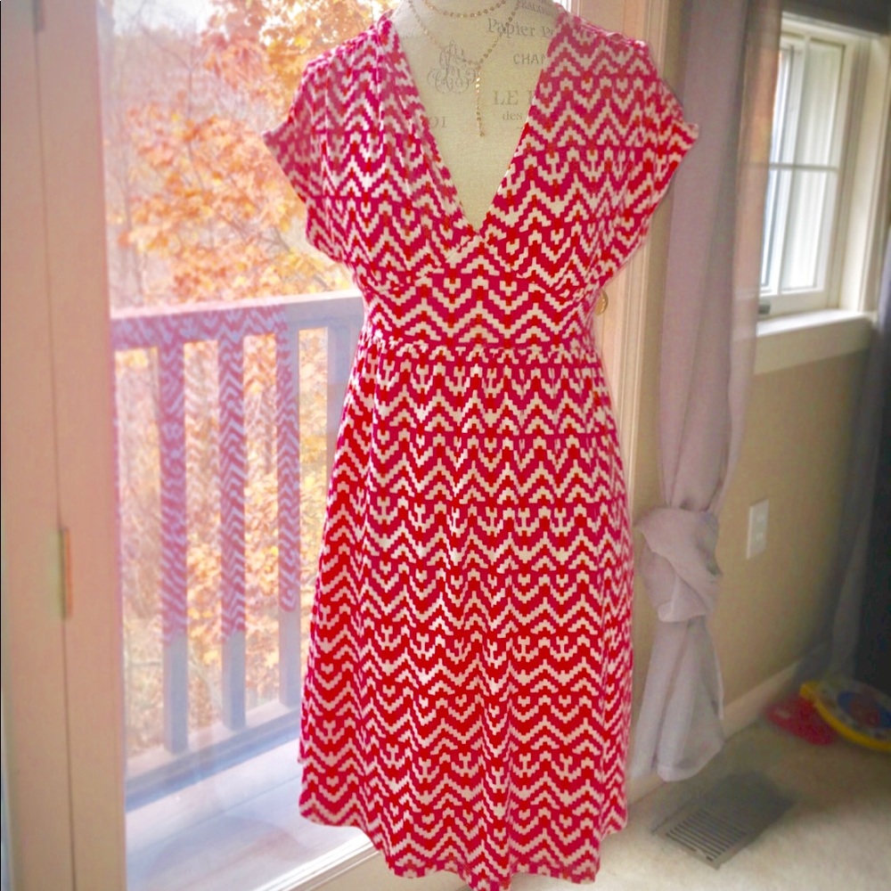 GAP Pink Print Dress