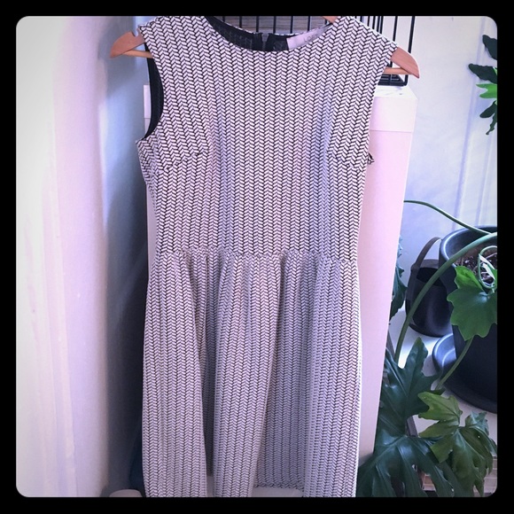 Ann Taylor loft herringbone dress size 0P