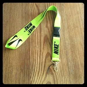 Lime/Neon Green and Black New Nike Lanyard