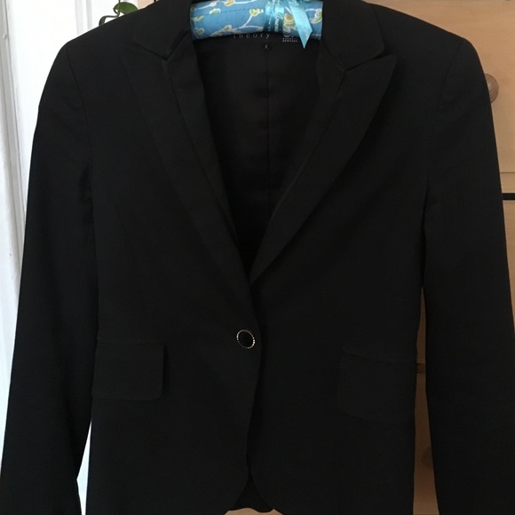 Theory for Barneys COOP black blazer size 6
