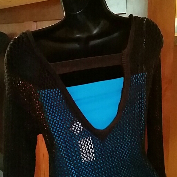 Open back black fishnet top! π π π NWTβ€ - Picture 4 of 4