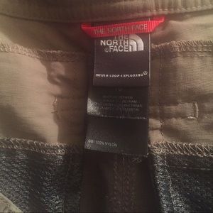 North face olive green cargo pants