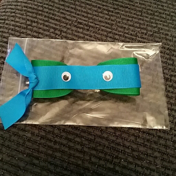 Leonardo TMNT hair bow