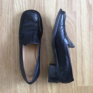 J Crew Black Schoolgirl Loafers