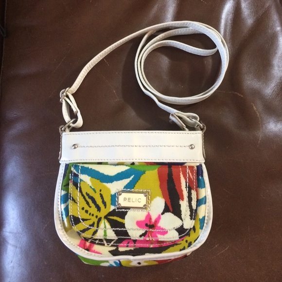 Relic Cross Body Floral/Creme Bag