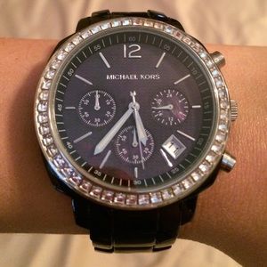 Michael Kors Bling Bezel Watch