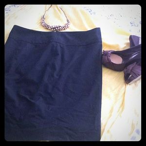 The Limited Collection - Navy blue pencil skirt