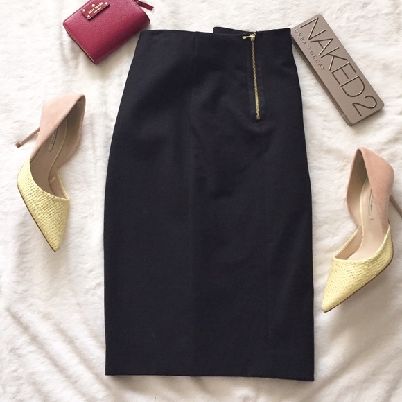 Alfani Dresses & Skirts - Exposed zip ponte pencil skirt