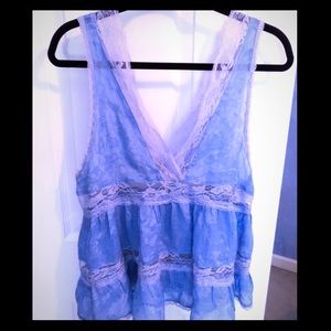 Free People Deep V Trapeze Cami