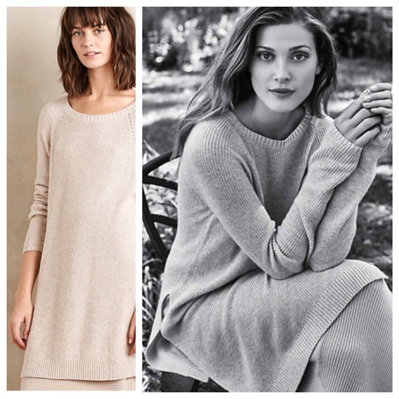 Anthropologie Side Split Tunic by Moth