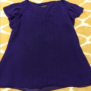Express short sleeved blouse