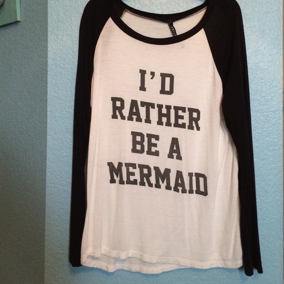 Mermaid Baseball Tee