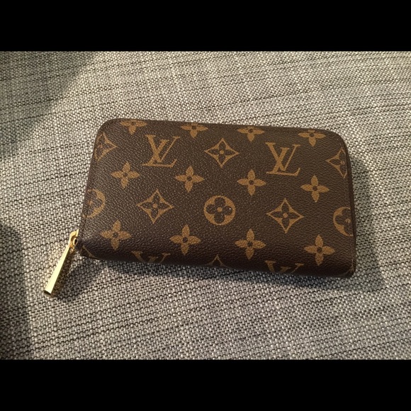 Monogram brown wallet