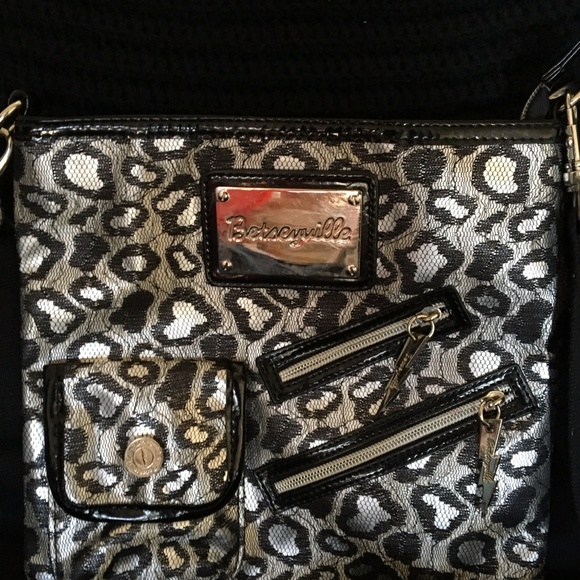Betsey Johnson leopard bag