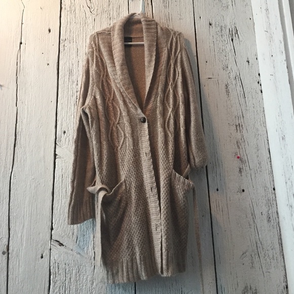 Button down sweater