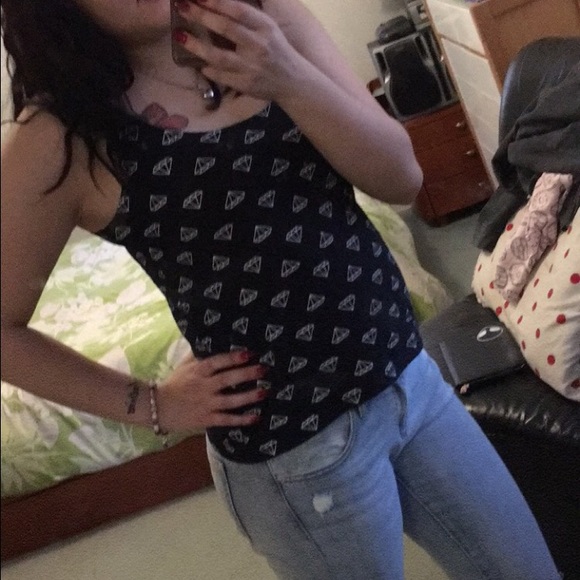 $8 SALE Diamond Tank Crop Top
