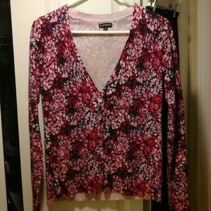 Express boyfriend style cardigan sweater