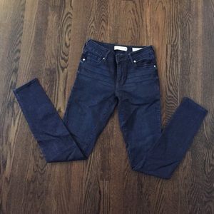 Dark wash denim jeans