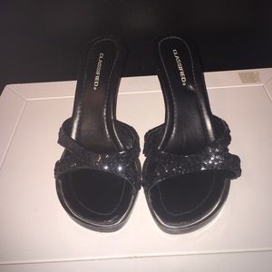 Black Sequenced Shoes Black Sequenced Shoes