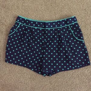 Lauren Conrad flowy polka dot shorts