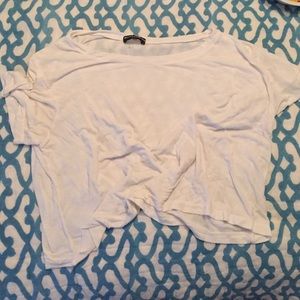 Loose white t shirt