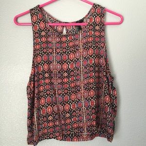 Indian styled crop top