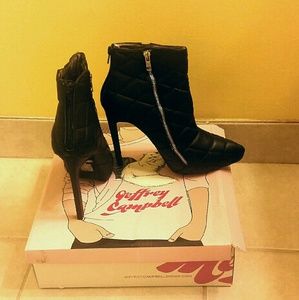 Jeffrey Campbell black booties