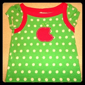 Green apple shirt