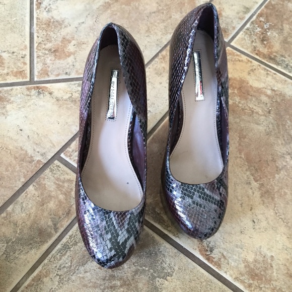 H by Halston Shoes H By Halston Python Wedges Poshmark