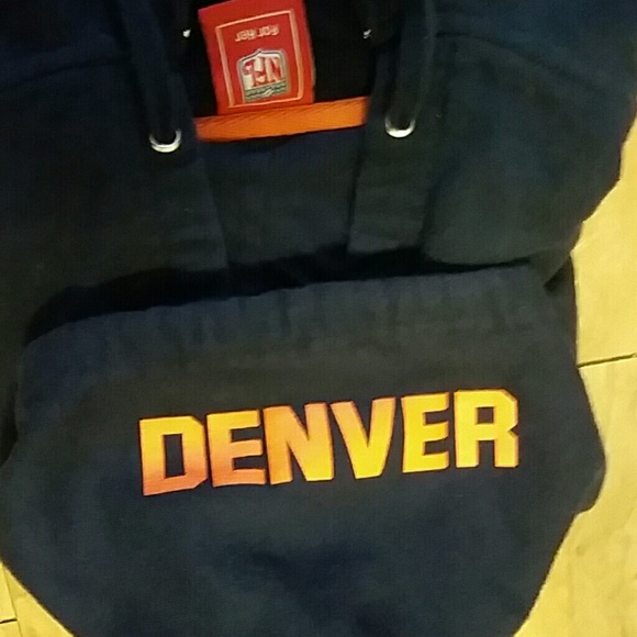 SOLD- Denver Broncos hoodie - Picture 2 of 3