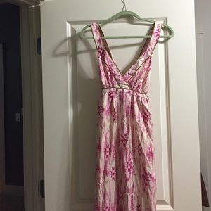 NWT Ann Taylor LOFT silk maxi dress 0