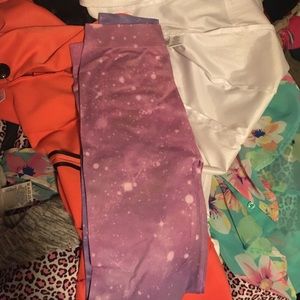 Galaxy leggings worn once from Delias.