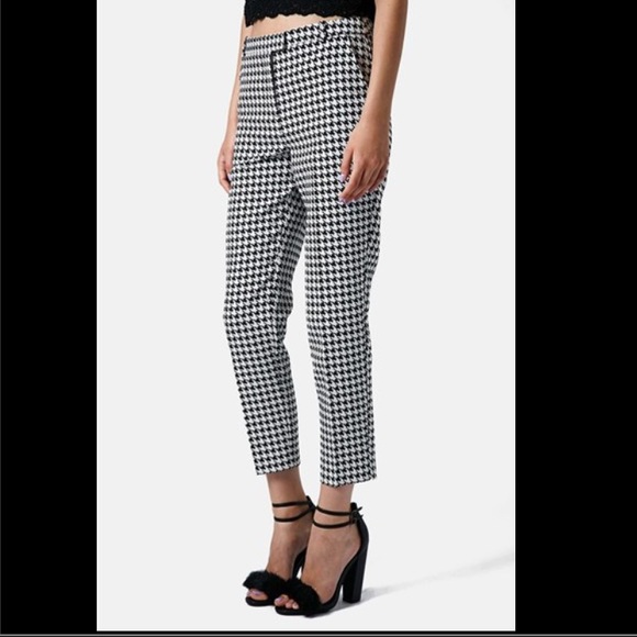 Theory Houndstooth Cigarette Trouser, U.S. Size 4
