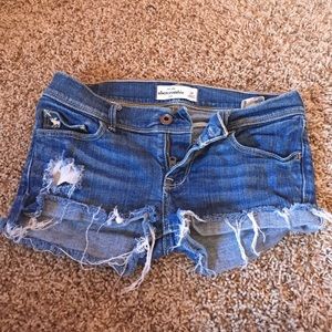 Abercrombie Jean Shorts