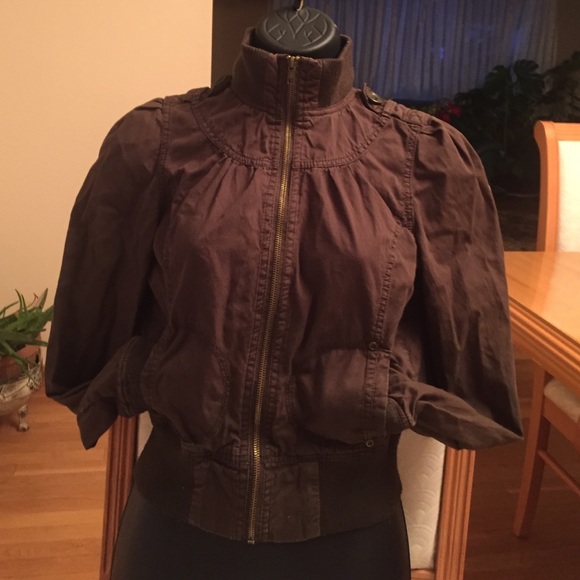 Light jacket brown color