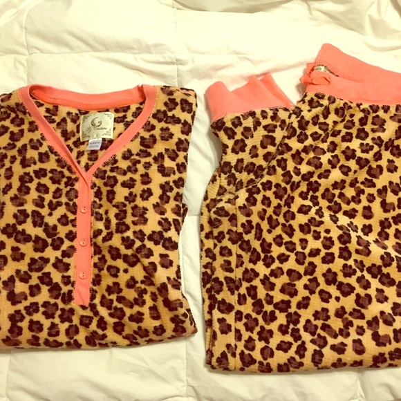 Animal print pajamas