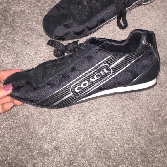 Black Coach Sneakers