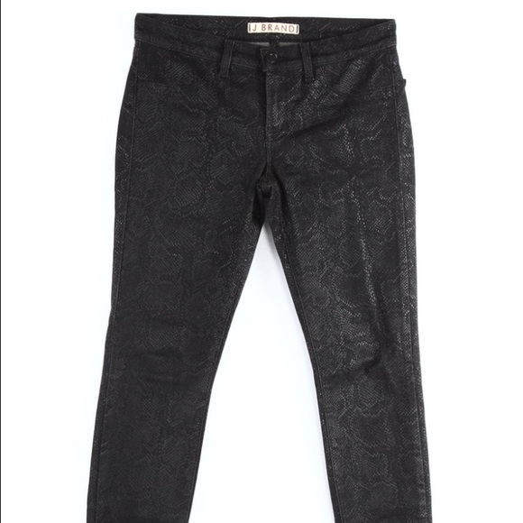 J Brand Low Rise Matte Boa Jeans