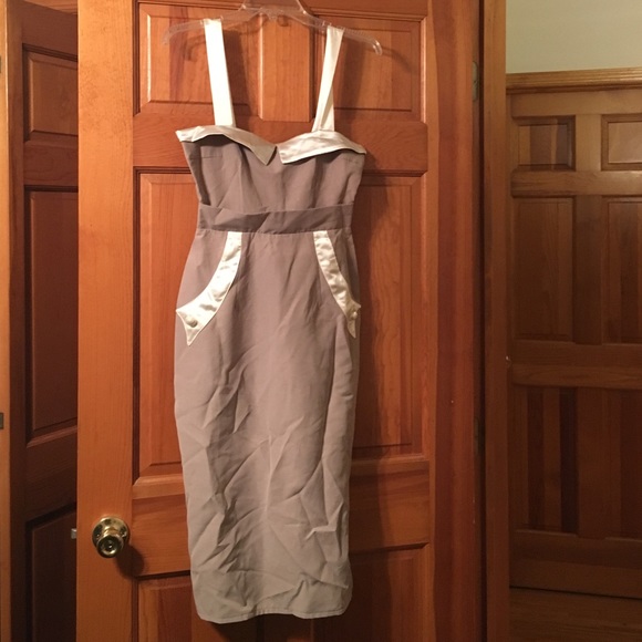 1957 Queen of Hearts Wiggle Dress - Sz S