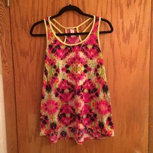 Spunky multi-colored tank top