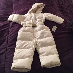 Ralph Lauren down onesie jacket - new with tags