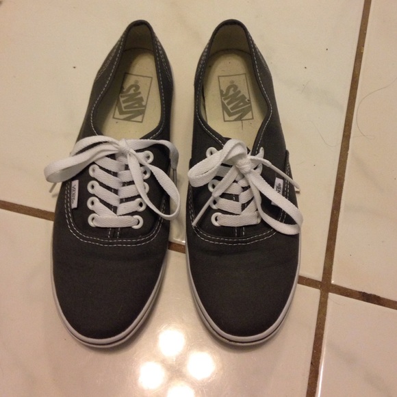 Low Grey Vans