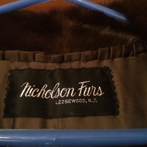 real mink fur coat- like new! Custom made. - Picture 2 of 8