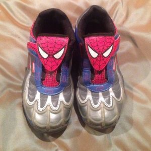 Reserved Bundle- 2 Spider-Man Shoes Size 12.5M T