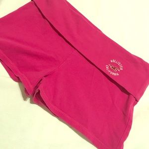 Hollister Fold-Over Yoga Shorts