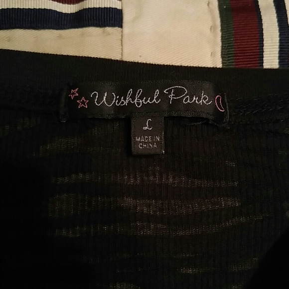 Black long sleeve top - Picture 2 of 3